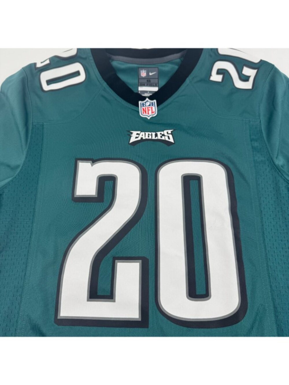 NIKE Philadelphia Eagles Brian Dawkins Jersey Small S Midnight Green NFL - Picture 2 of 13
